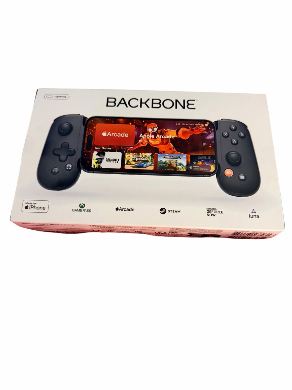 Backbone Mobile Gaming Controller for iPhone — Black